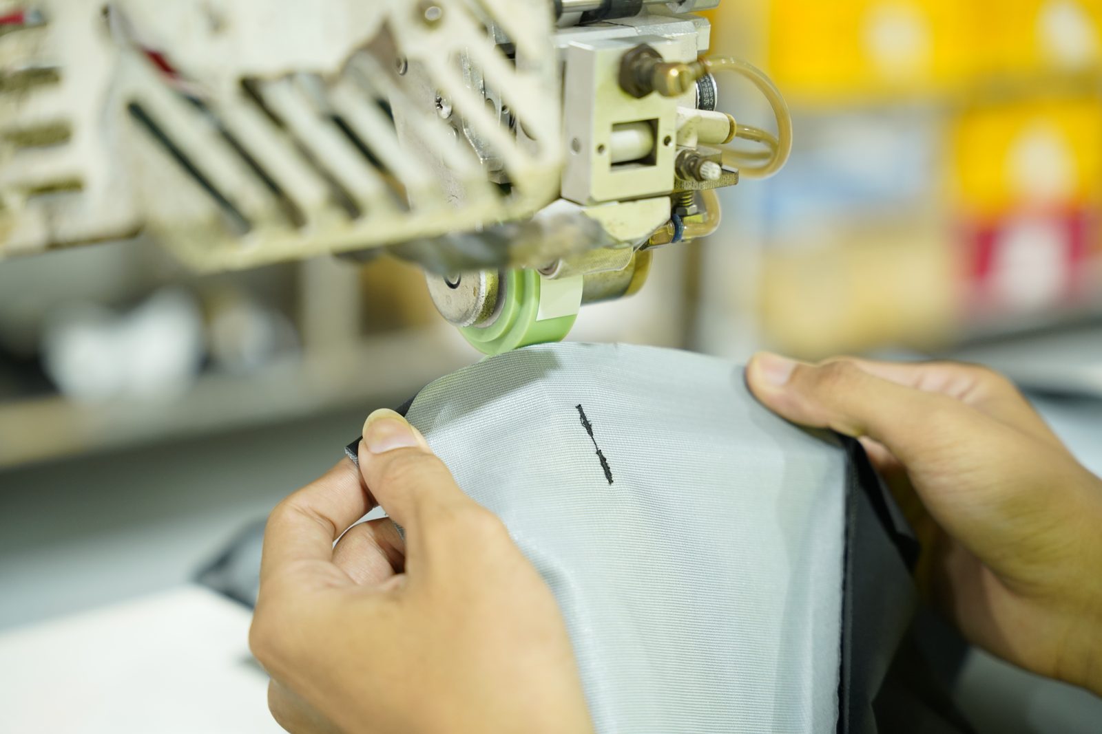 Seam taping: the operation that decides whether water passes through the stitch line.