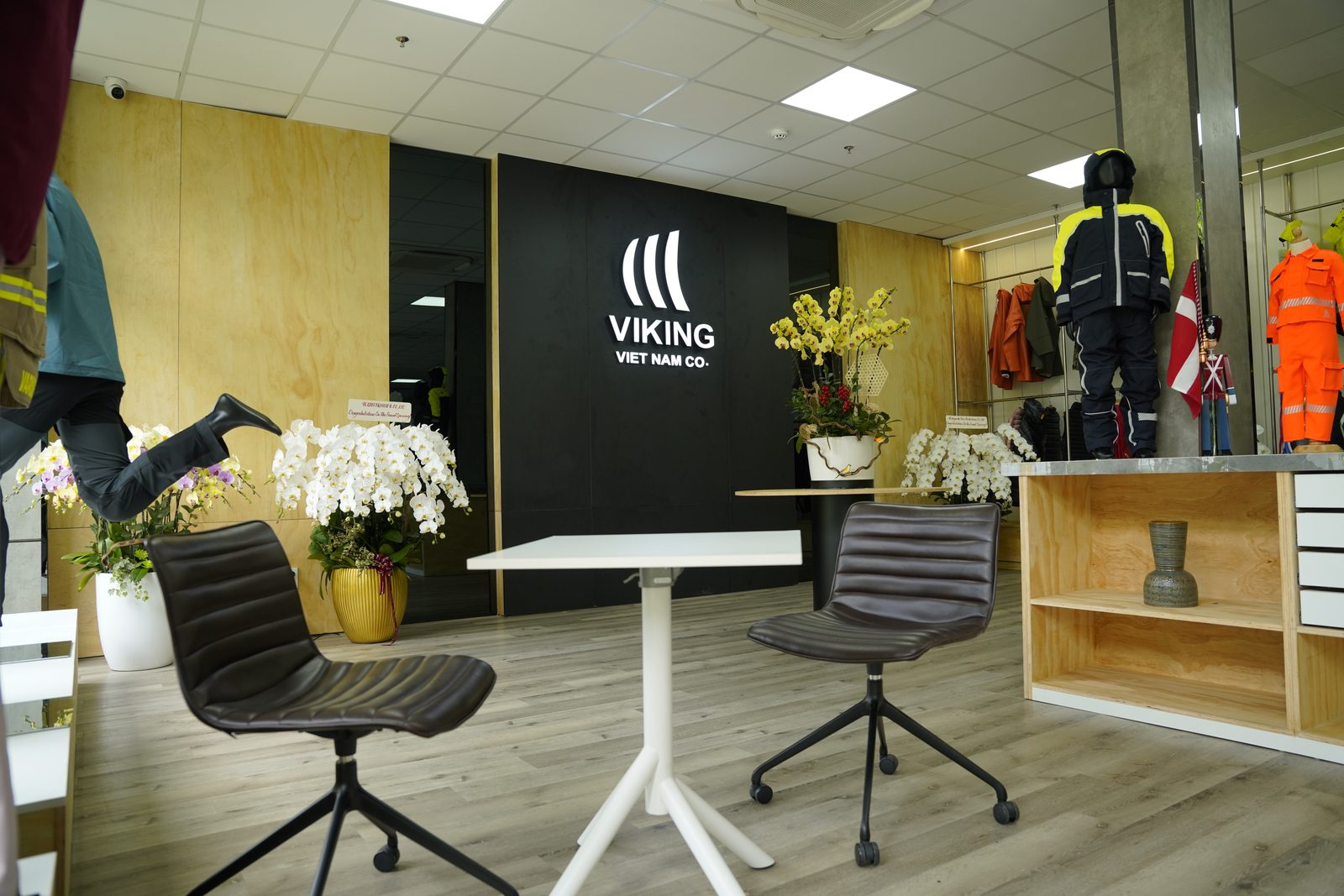 The product showroom at Viking Vietnam