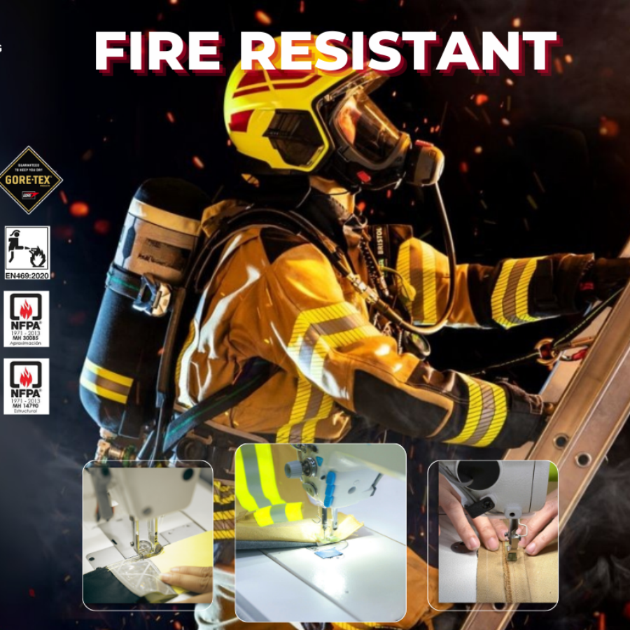  Flame-resistant, waterproof, heat-resistant – Quality in every stitch by Viking
